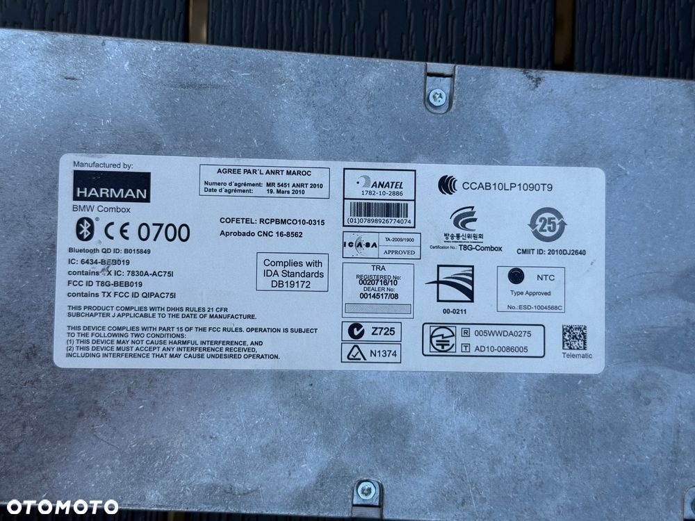 Moduł Bluetooth BMW e90 e91, 84.10 9 257 161 - 2