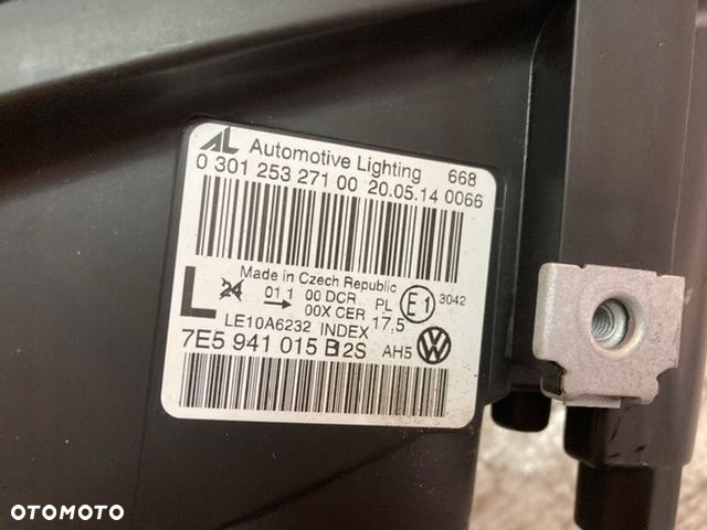 VW T5 LIFT T6 LAMPA LEWA LED BI XENON 7E5941016 - 4