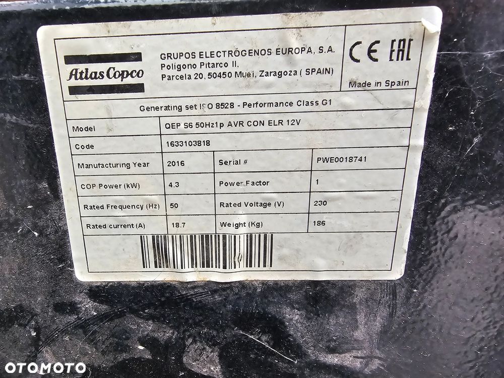 Atlas Copco QEP s6 - 6