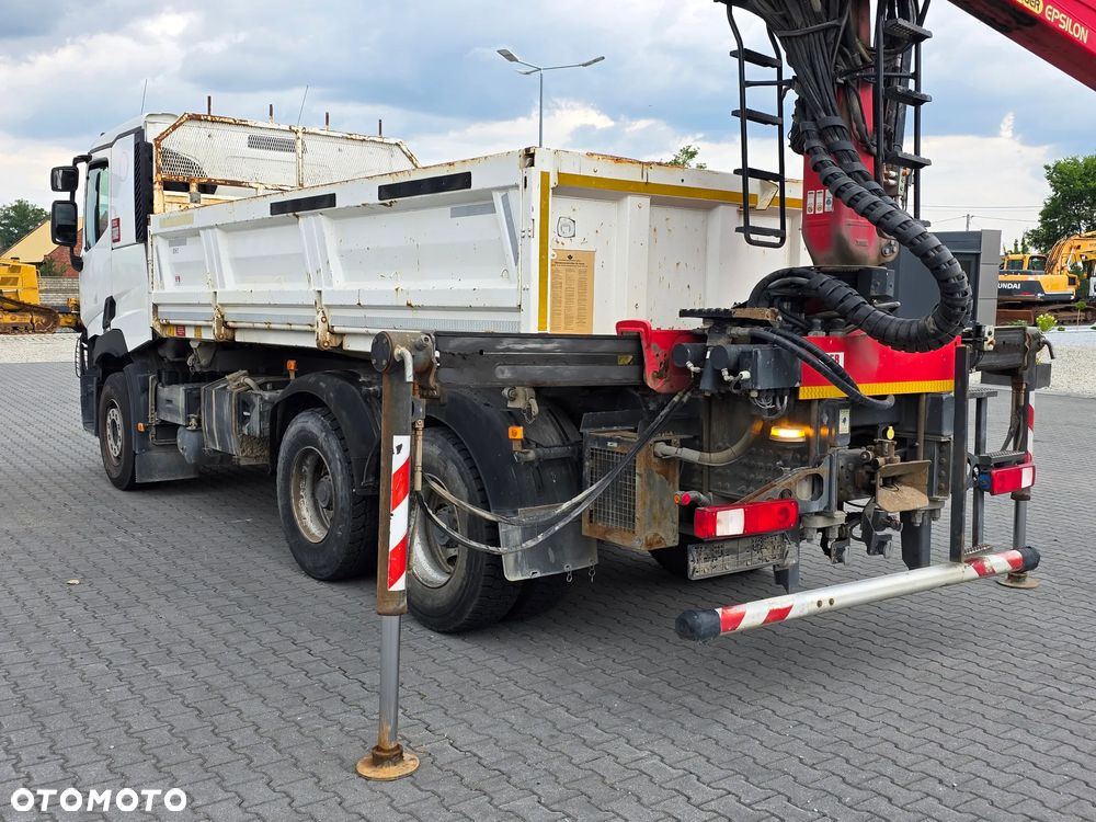 Renault C430, HDS PALFINGER M120L97, MEILLER Kipper, 6X4, EURO 6 - 21