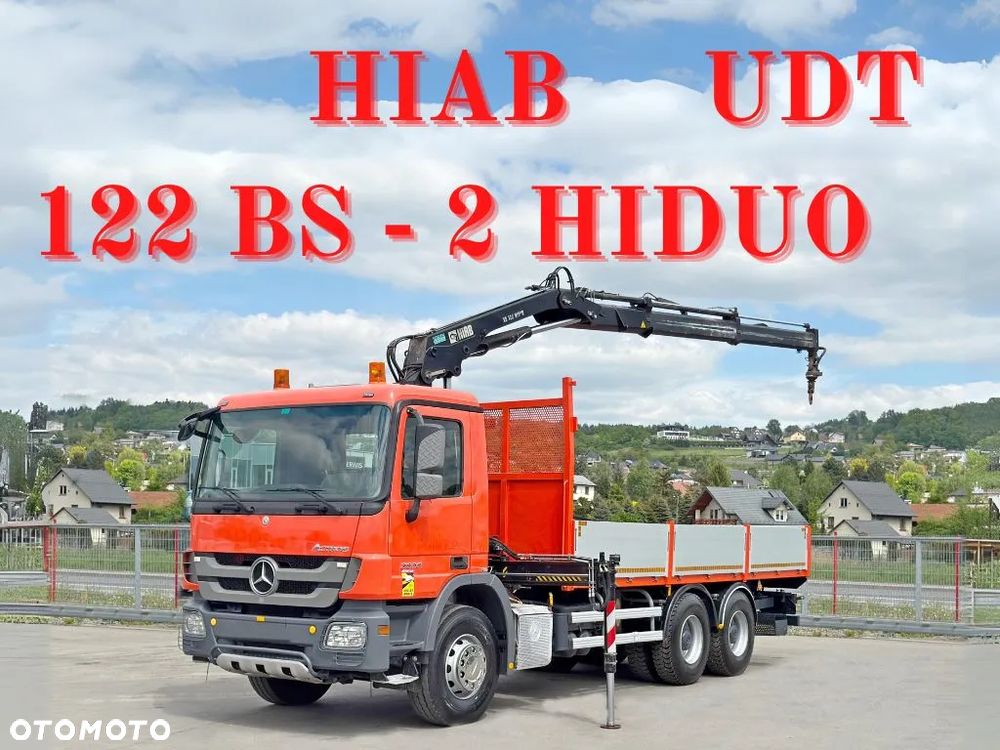 Mercedes-Benz Actros 2636 * HIAB 122 BS - 2 HIDUO + PILOT /6x4 - 1
