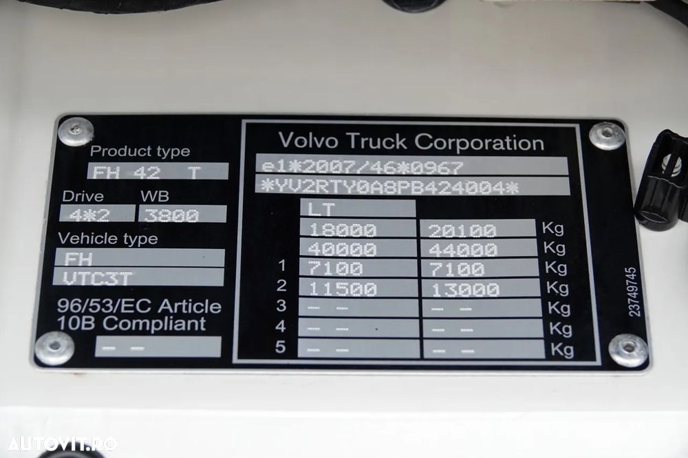 Volvo FH 460 / XXL / I-SHIFT / 2023 R / EURO 6 - 37
