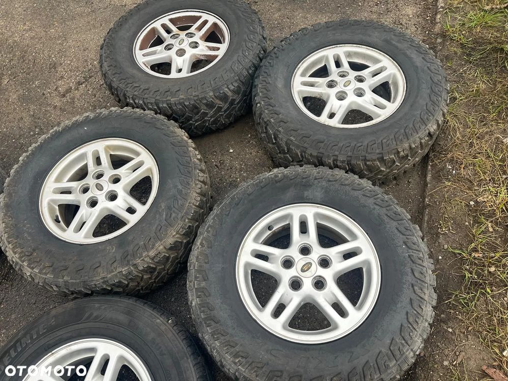 Alufelgi z oponami 4 sztuki 265/70 R16 16 cali RRC002120 Land Rover Discovery 2 II / Range Rover P38 - 7