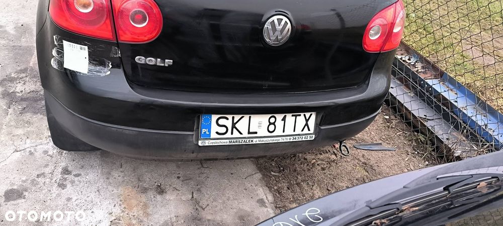 ZDERZAK TYŁ VOLKSWAGEN GOLF V - 1