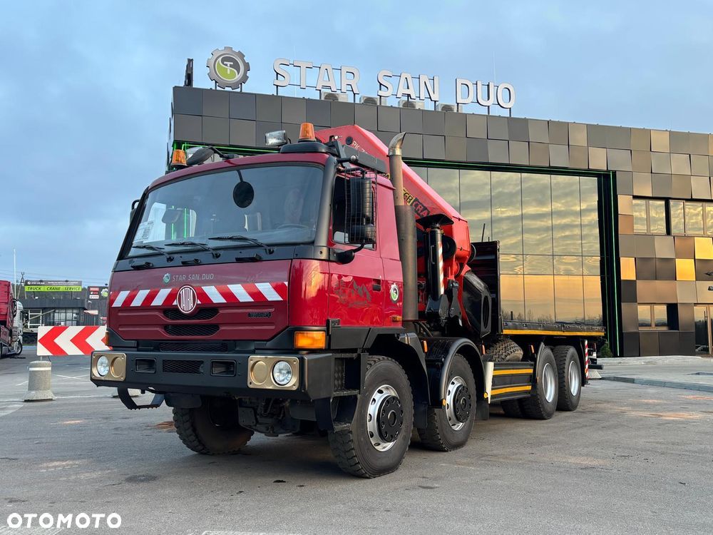 Tatra T815 8x8 PALFINGER PK 74002 HDS Żuraw Energetyka - 2