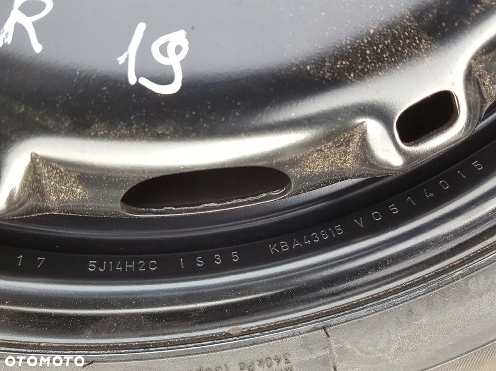 VW POLO 6R IBIZA IV 08r- KOŁO ZAPASOWE 14 5X100 - 5