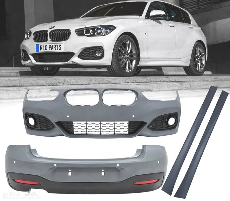 KIT CARROÇARIA BMW F20 LCI 15-19 LOOK M PDC - 1