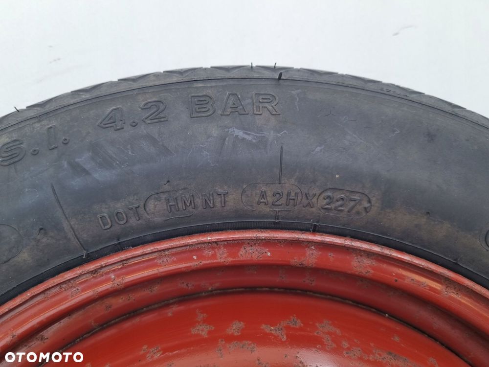 KOŁO DOJAZDOWE Fiat lancia Alfa Romeo _ dojazdówka 125/80 R16 4X98 ET26 - 14