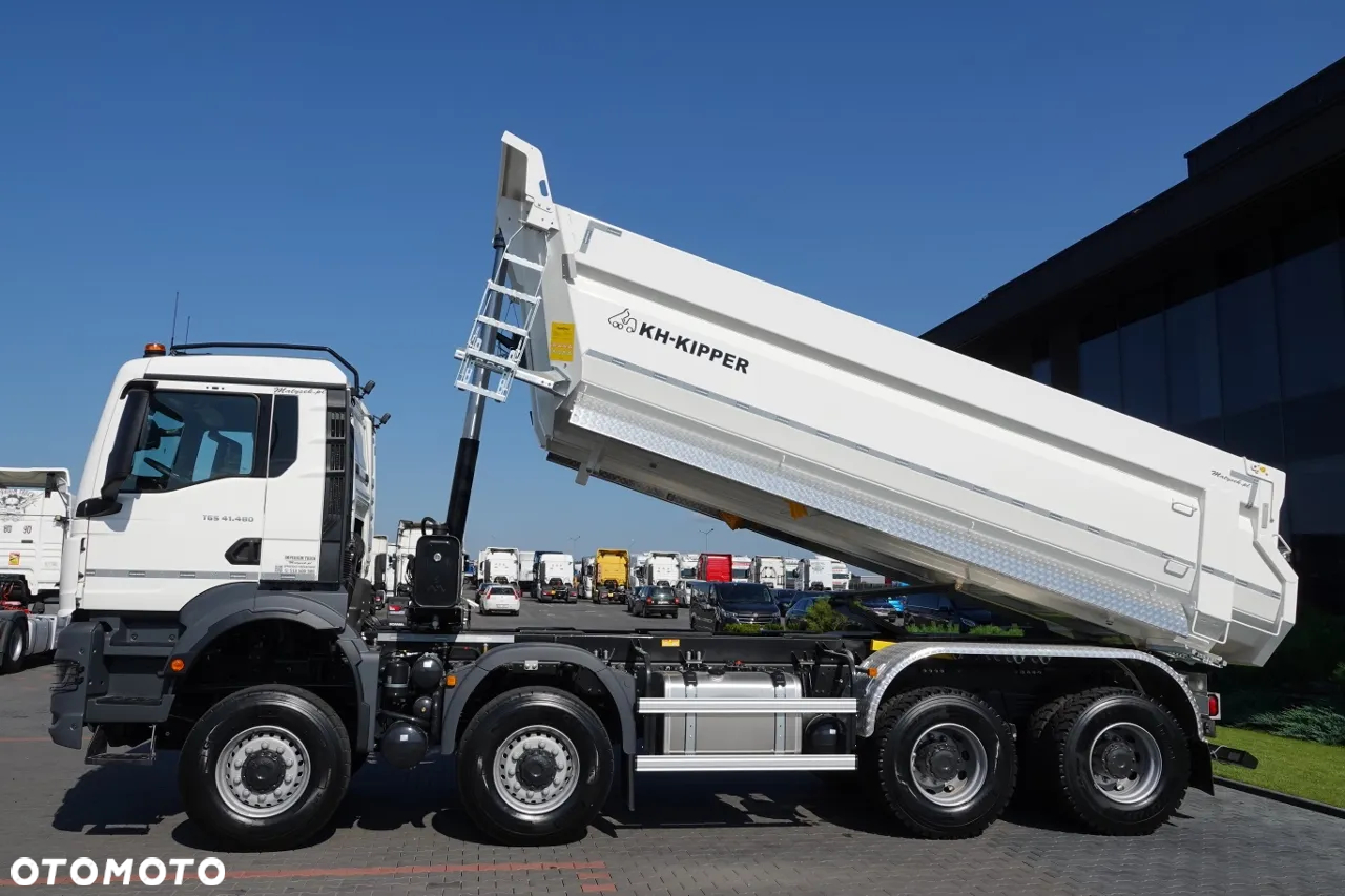 MAN TGS 41.480 / 8X8 / WYMIEŃ SWÓJ STARY NA NOWY / WYWROTKA TYLNOZSYPOWA / KH-KIPPER / MANUAL / FABRYCZNIE NOWA - 2024 R / DOSTĘPNY OD RĘKI - 5