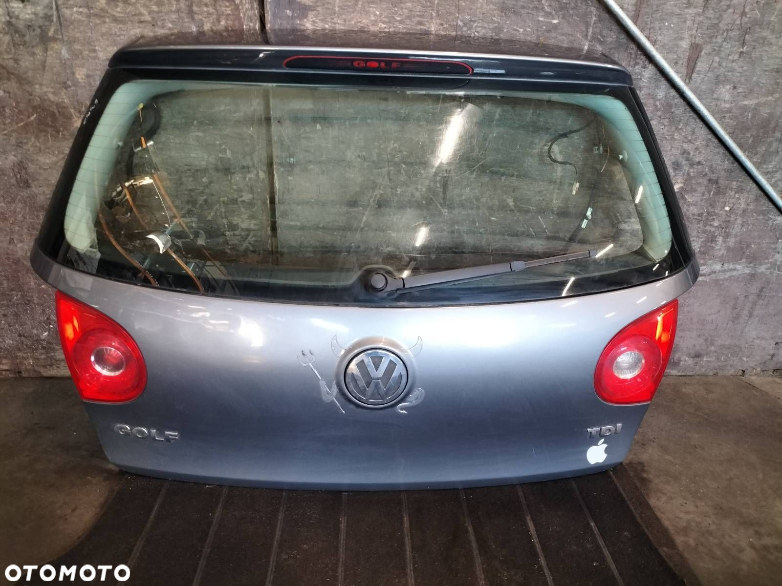 KOMPLETNY TYŁ KLAPA BAGAŻNIKA ZDERZAK TYŁ LAMPY GOLF V HB 5D LA7T - 11