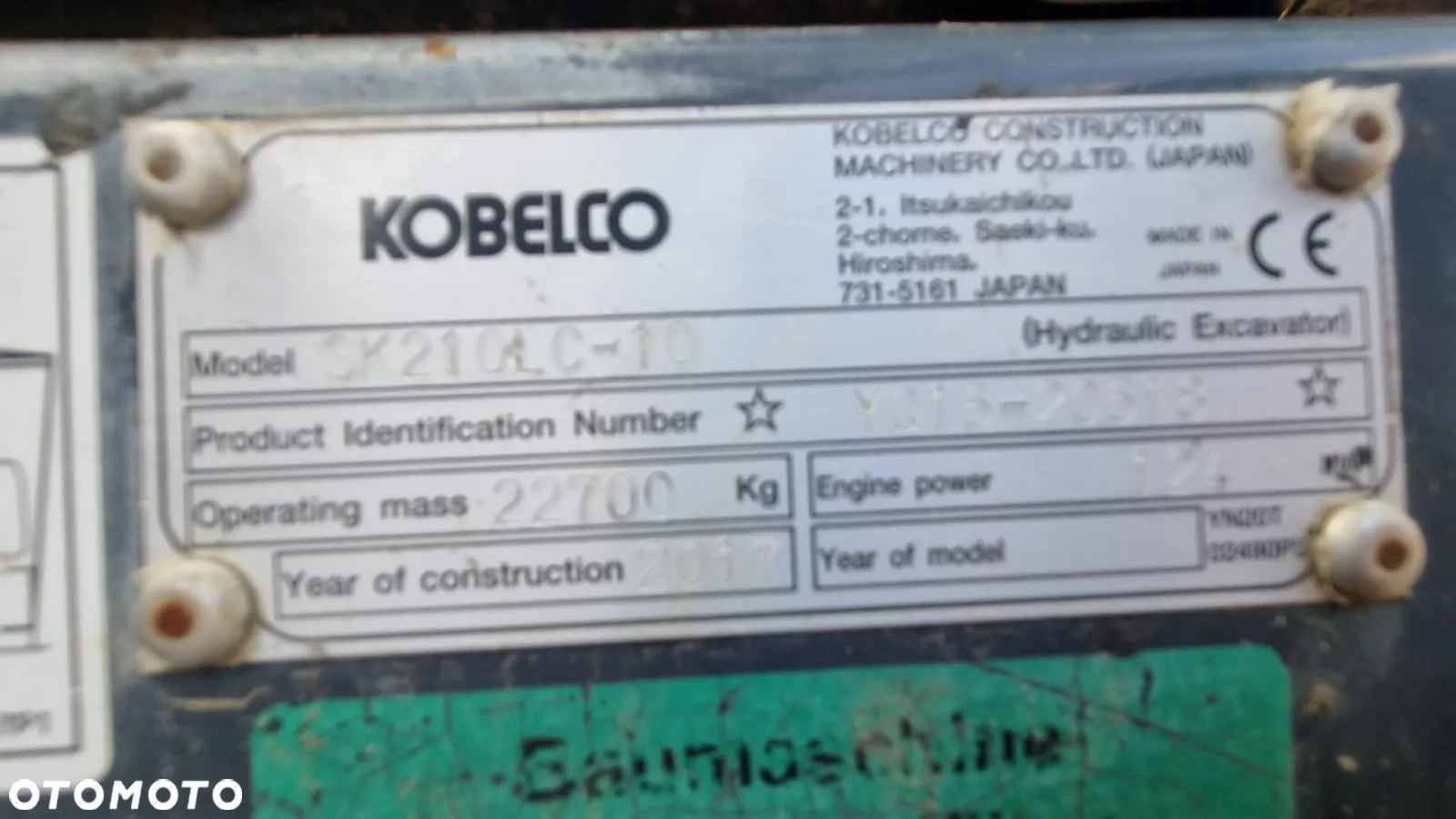Kobelco sk210lc - 9