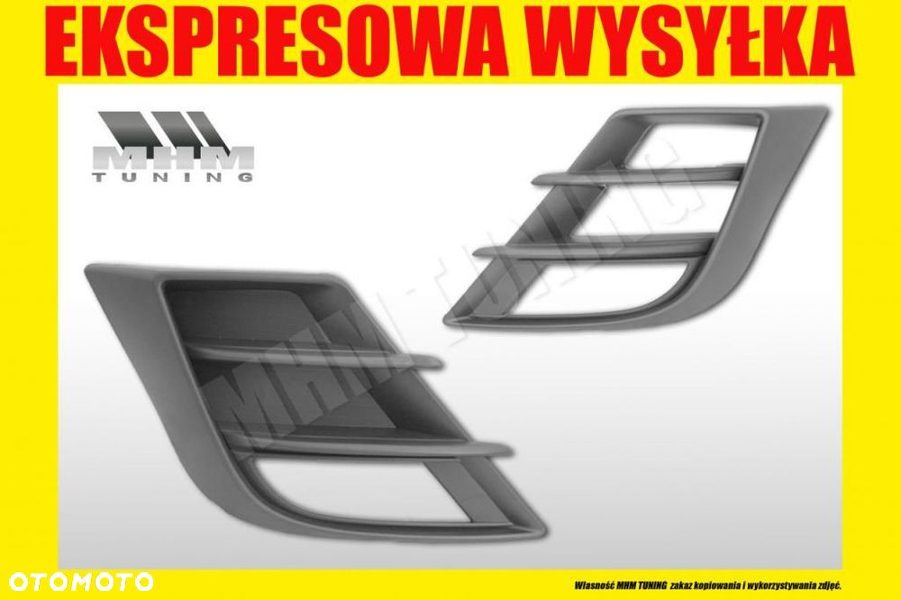 ATRAPA KRATKA ZASLEPKA ZDERZAK MAZDA 3 BL 2009-KPL - 2