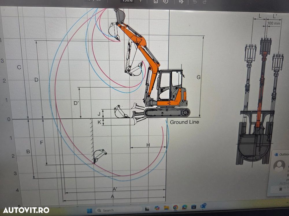 Hitachi 5,1tone, 2023/12, 2.229h, ZX48U-6, Adanc sapare 4m, CUPLA RAPIDA HIDRAULICA+3 CUPE, LAMA NIVELARE, Aer conditionat, inst picon pe brate, latime 2m, incarcarca 8x4, Antifurt, posibil leasing 4 ani, PROMOTIE 37900 EUR+Tva - 25