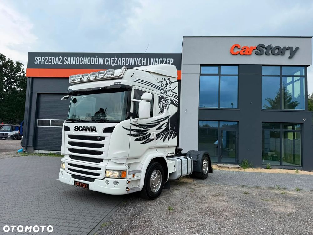 Scania R450/BEZ EGR/RETARDER/NAVI/XENON/SPROWADZONA/HYDRAULIKA - 1