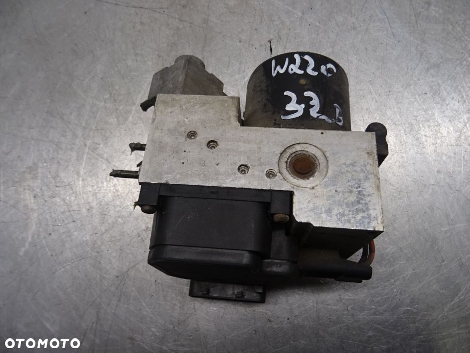 MERCEDES W220 98-01 3.2B POMPA STEROWNIK ABS A0034318012 / 0265202439 - 1