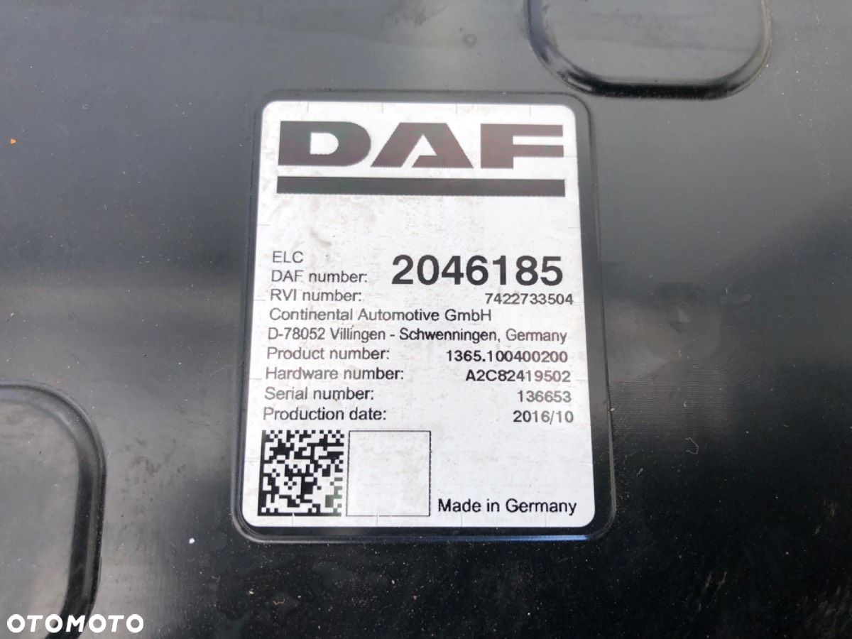 MODUŁ ŚWIATEŁ - 379.00 PLN - DAF XF 2012 - 2022 FT 460 2046185 - 4