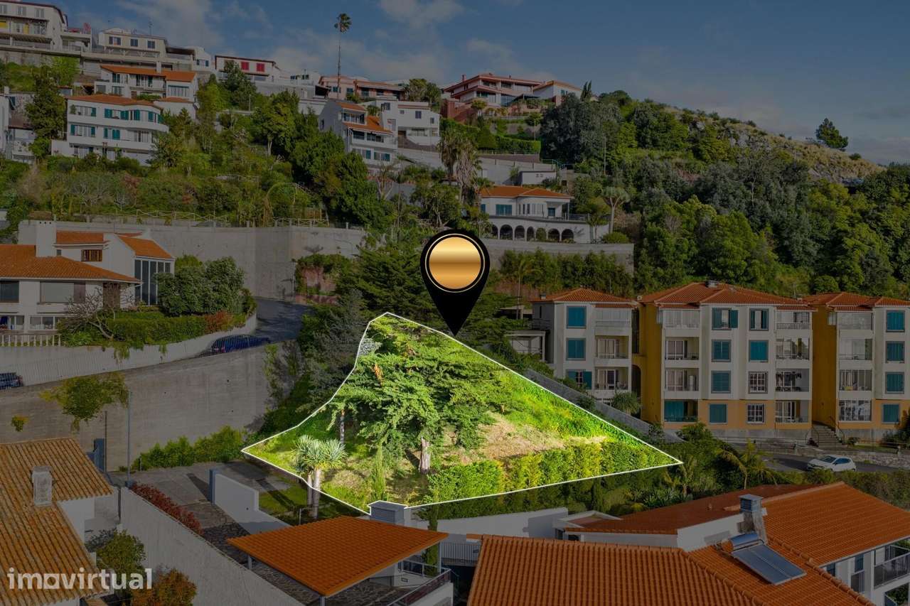 Terreno com Projeto Aprovado e Vista Oceano | São Gonçalo, Funchal - Grande imagem: 3/15