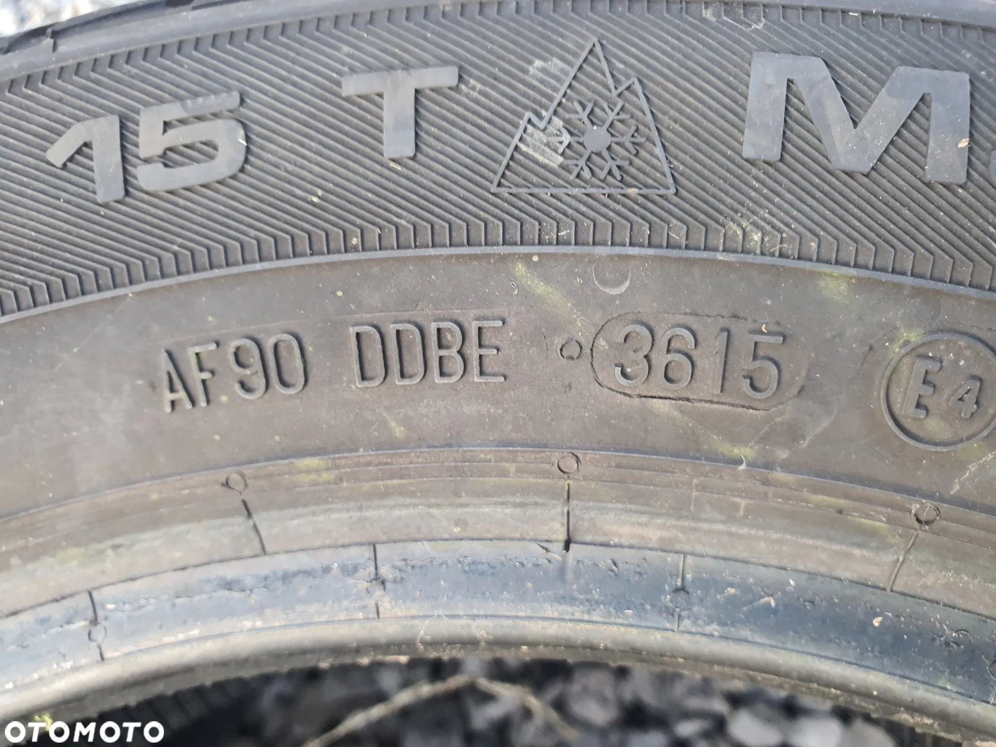 UNIROYAL 185/60R15 84T MS + 77 (1szt.) (1x7,0) (DOT: 1x3615) Z200 - 6