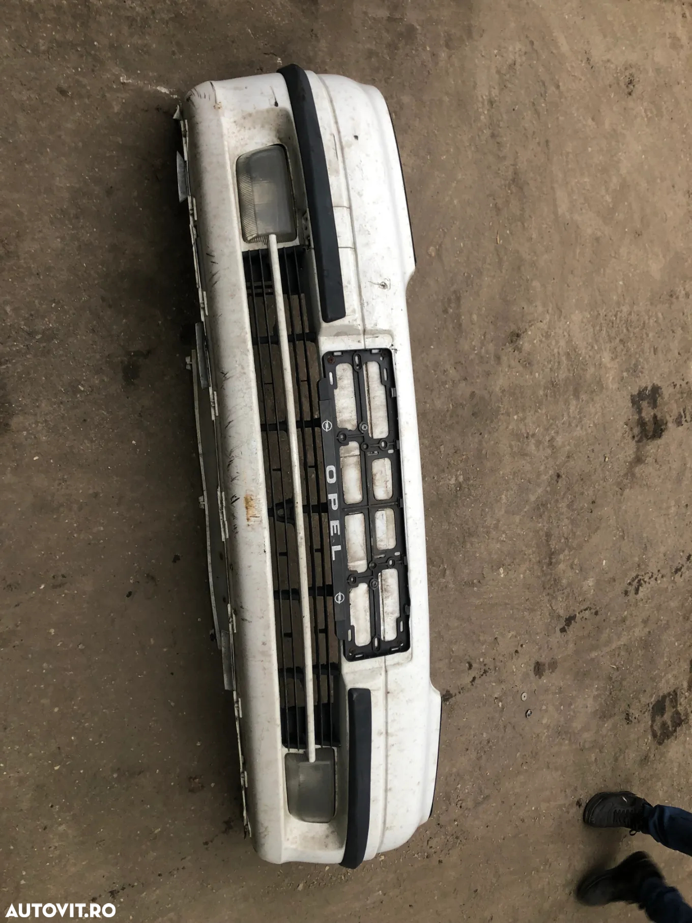Bara fata Opel Astra G alb 2003 cu proiectoare - 4