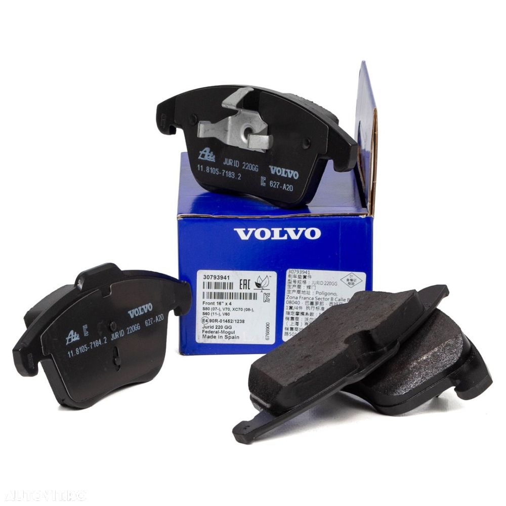 Set placute frana fata ORIGINALE V70 XC70 S80 S60 V60 30793941 - 1