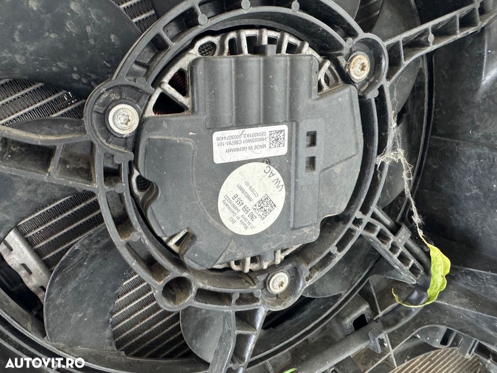 Tragar trager complet bară față capotă far faruri vw Crafter 2017 2018 2019 2020 2021 2N0 radiatoare armătură game ventilator suport radiatoare brosca … - 9