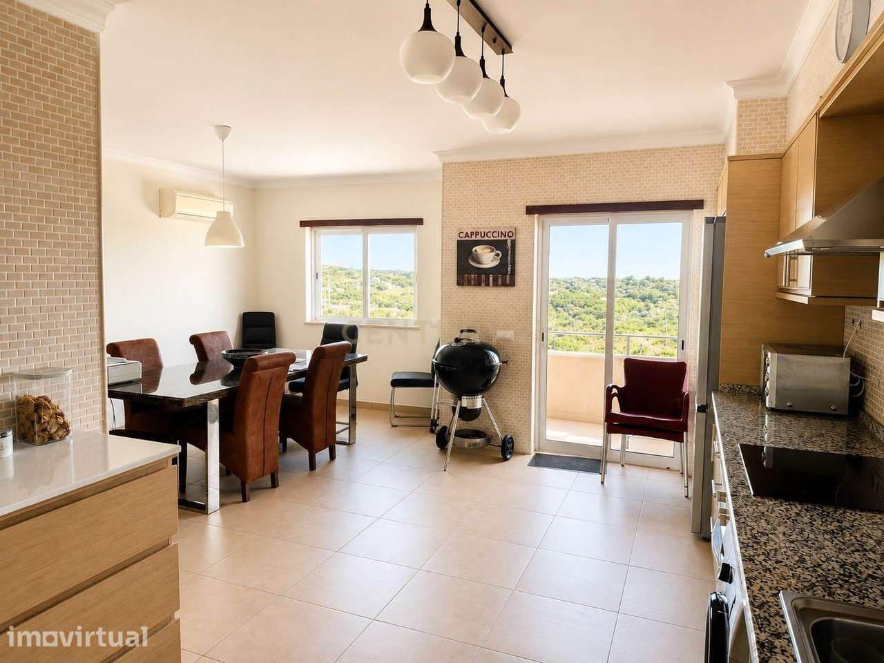 Moderno Apartamento T2+1 com Vistas Deslumbrantes  em Quelfes, Olhão - Grande imagem: 4/23