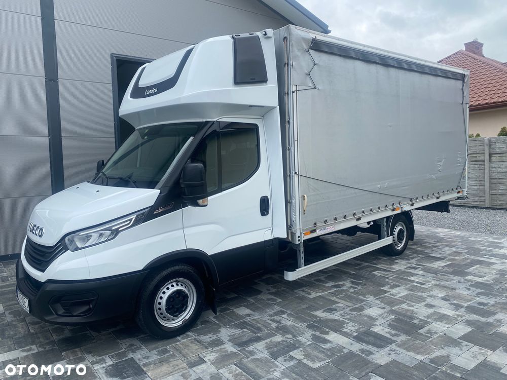 Iveco DAILY 3.0 HI MATIC, burto-firanka, 10-paletowy, zakupiony w salonie w Rzeszowie, serwisowany, bezwypadkowy, pełna dokumentacja, bogata wersja - 2