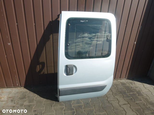 DRZWI LEWE BOCZNE PRZESUWNE SUWANE KOMPLETNE RENAULT KANGOO I LIFT KOLOR TEB64 03-08 - 9