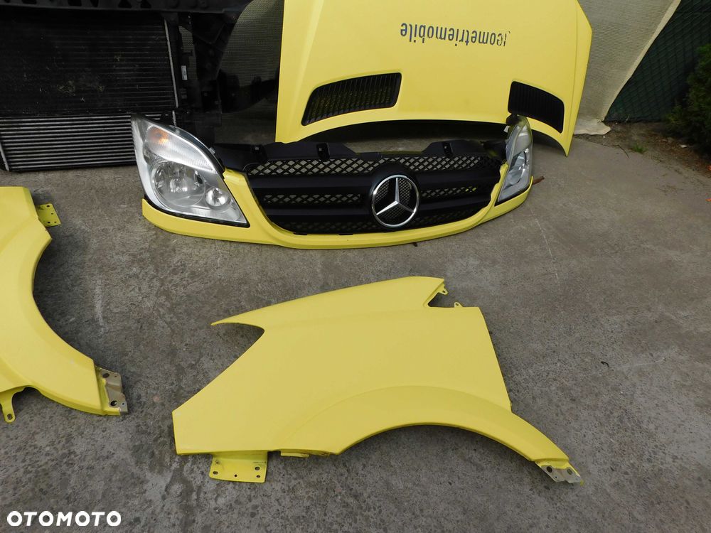 Sprinter 906 maska zderzak lampy błotniki chłodnice przód kompletny - 6