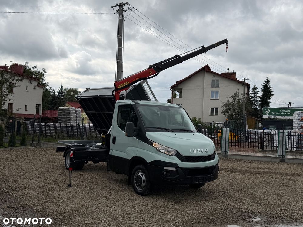 Iveco Daily 35c15 HDS 2t PALFINGER PC2700 wywrotka Igła - 17