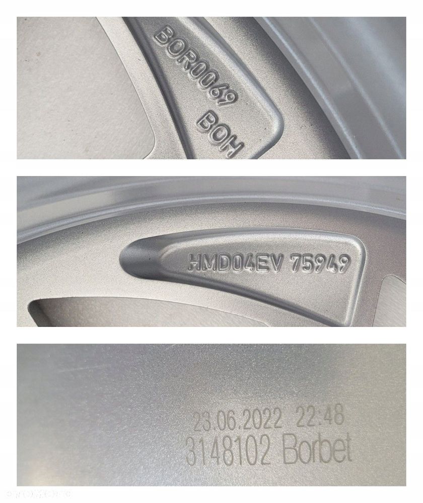 FELGA HYUNDAI SANTA FE TUCSON KIA 7,5X19 ET49,5 5X114,3 - 15