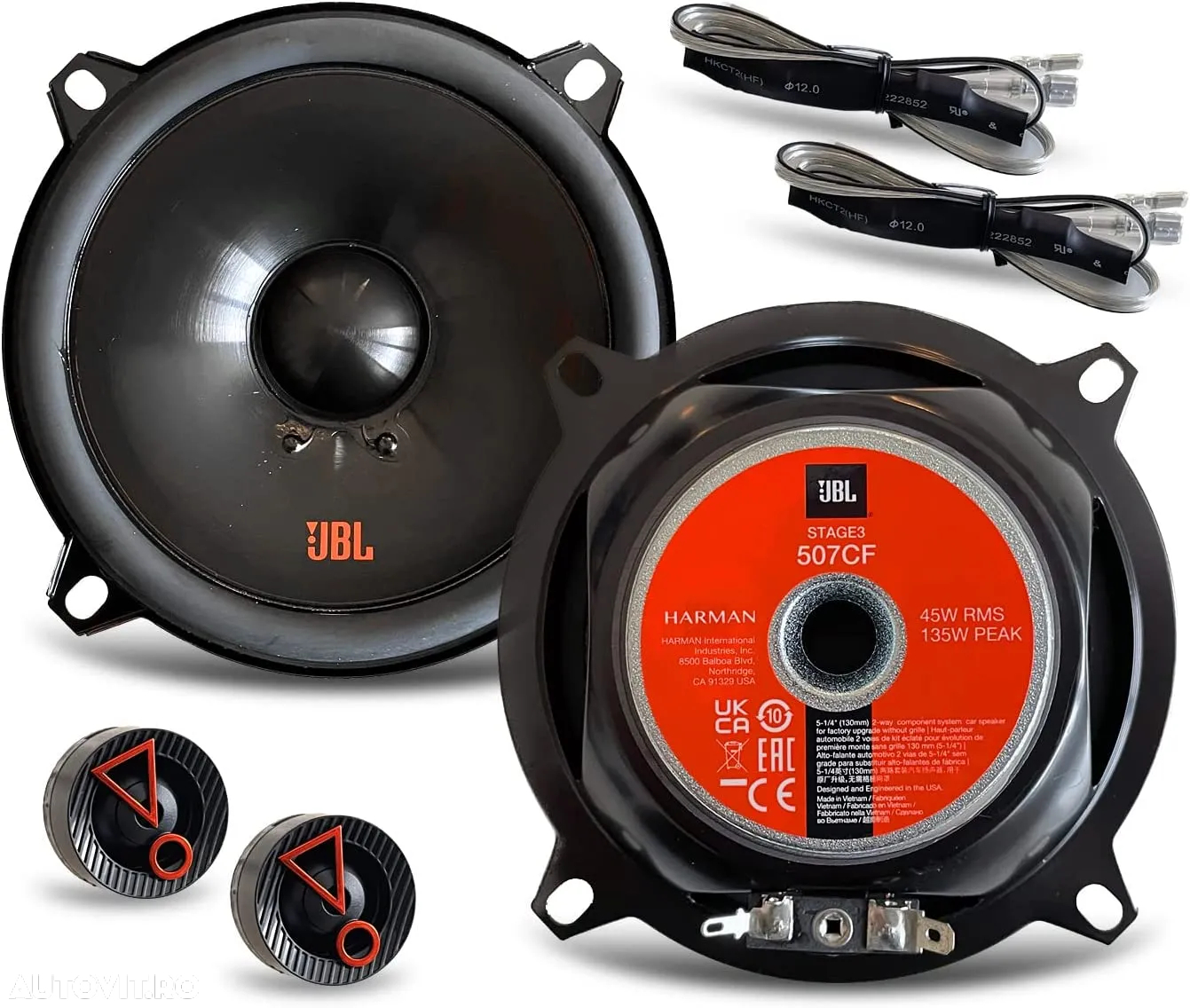 JBL STAGE3 507CF DIFUZOARE COMPONENTE DE 13CM, 45W RMS - 4