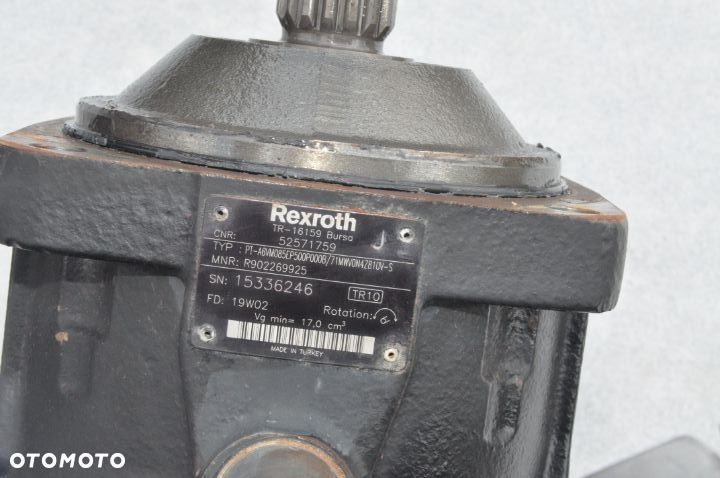 HYDROMOTOR SILNIK JAZDY REXROTH NR R902269925 / 15336246 - 4