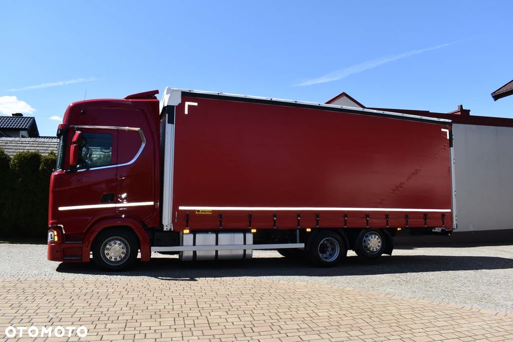 Scania S 500 FIRANA/OŚ PODNOSZONA/DACH I BOKI ZSUWANE - 3