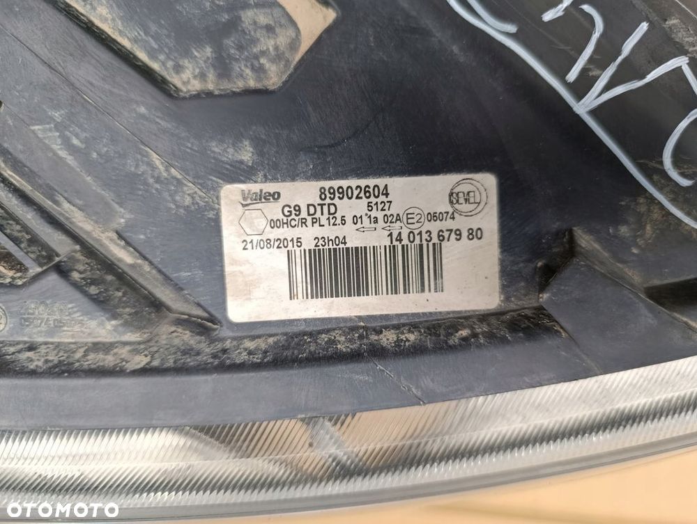 PEUGEOT EXPERT II 2 LAMPA PRAWA PRZÓD PRZEDNIA EUROPA 1401367980 - 3