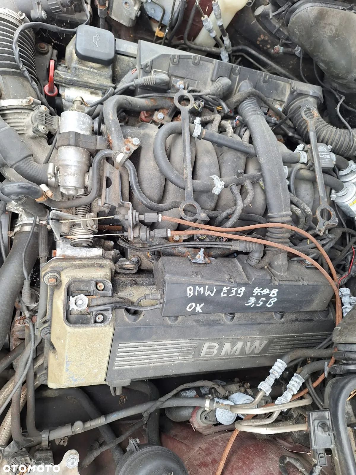 SILNIK 3.5 B V8 M60B35 BMW E39 235 KM GWARANCJA - 1