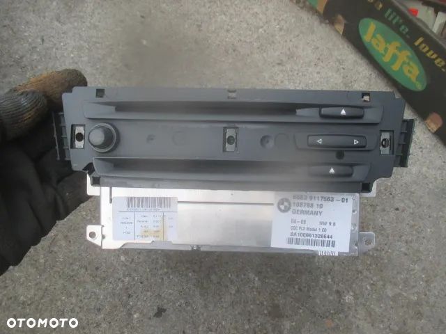 BMW E87 E90 E91 E92 E93 Czytnik nawigacji RADIO CCC 9117563 - 1