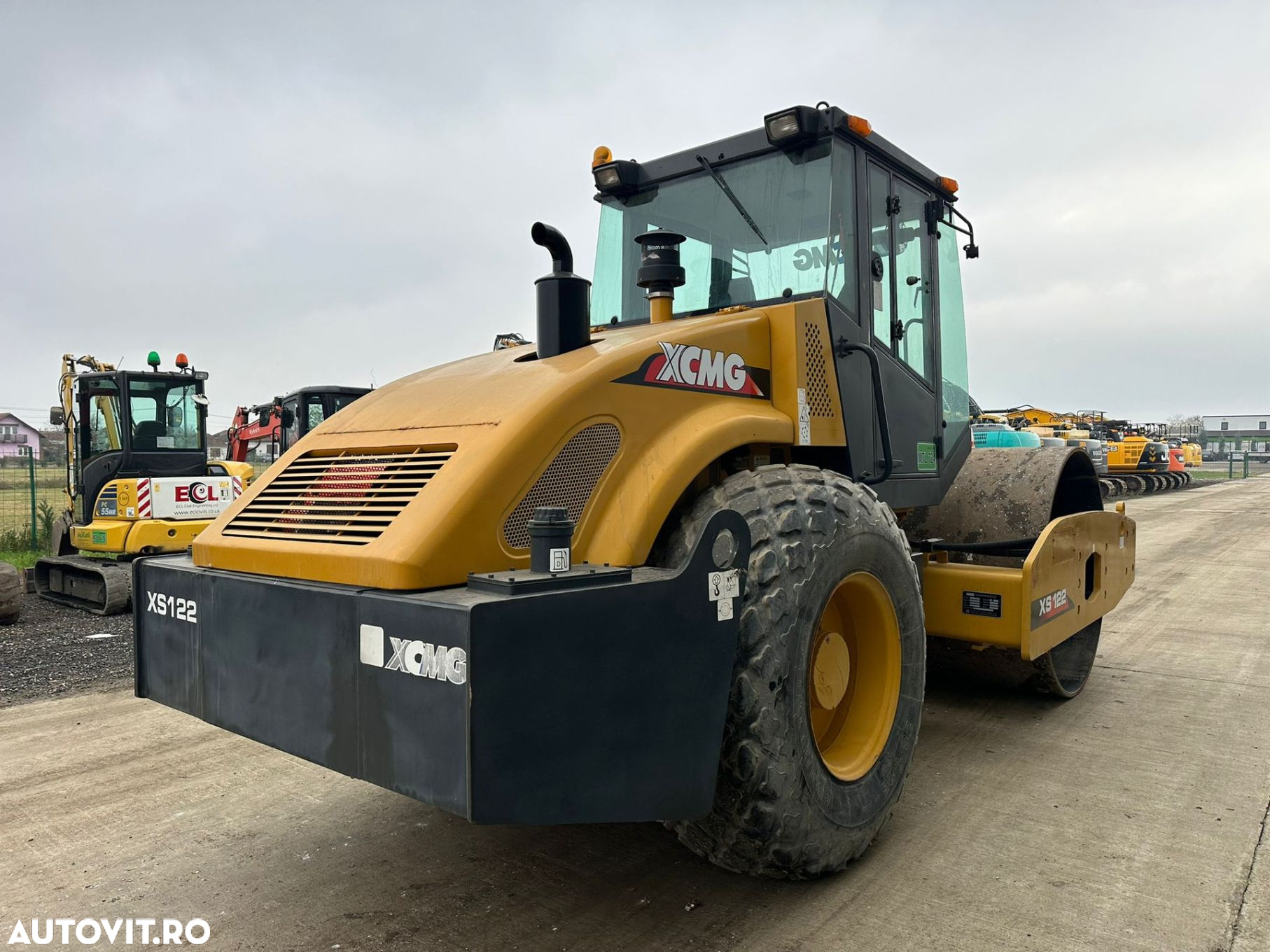 XCMG XS 122 Cilindru Compactor - 5