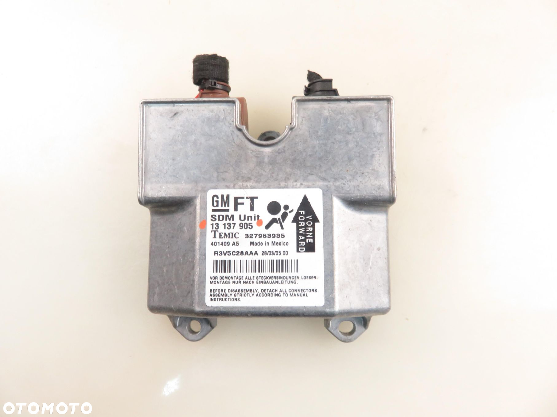 MODUŁ AIRBAG OPEL ASTRA III H GTC (L08) 13137905 - 8