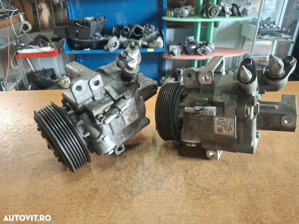 Compresor aer condiționat Peugeot 107 Citroen C1 Aygo 1.0 Benzina - 1