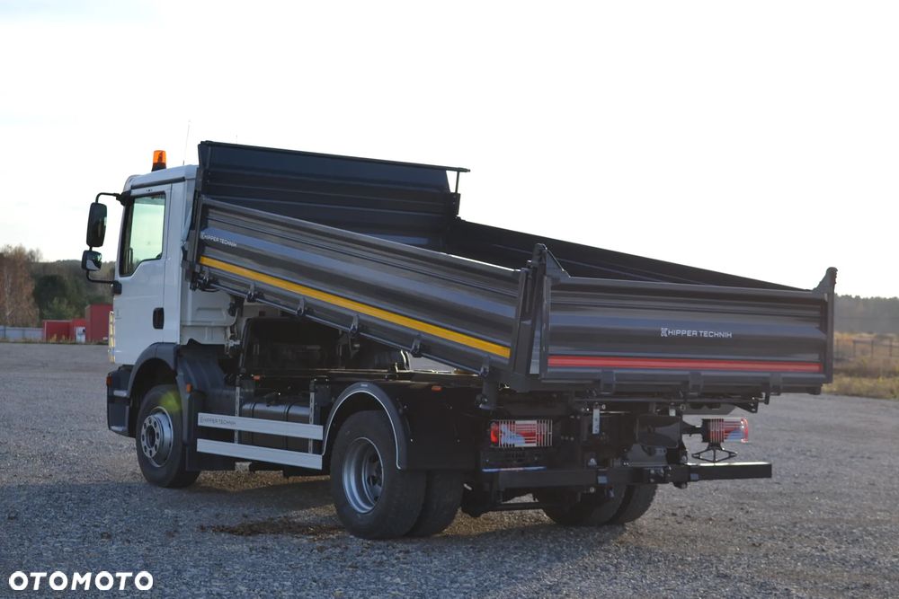 MAN TGM 15.250 15.290 Nowy 3-stronny WYWROT Kiper WYWROTKA Blokada mostu Manual Klima Ładowność 8760 - 7