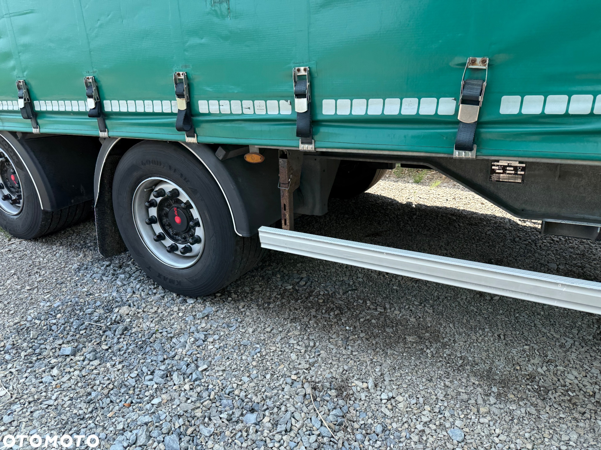 Fruehauf FRUEHAUF / 2 OSIE / OCYNK / SAF INTRAX / REGULACJA WYSOKOŚCI / BOKI I DACH ZSUWANE / Z FRANCJI / STAN BDB / / / - 20