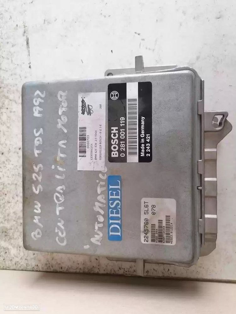 CENTRALINA MOTOR UCE BMW 5 1992 -13612246317 - 3