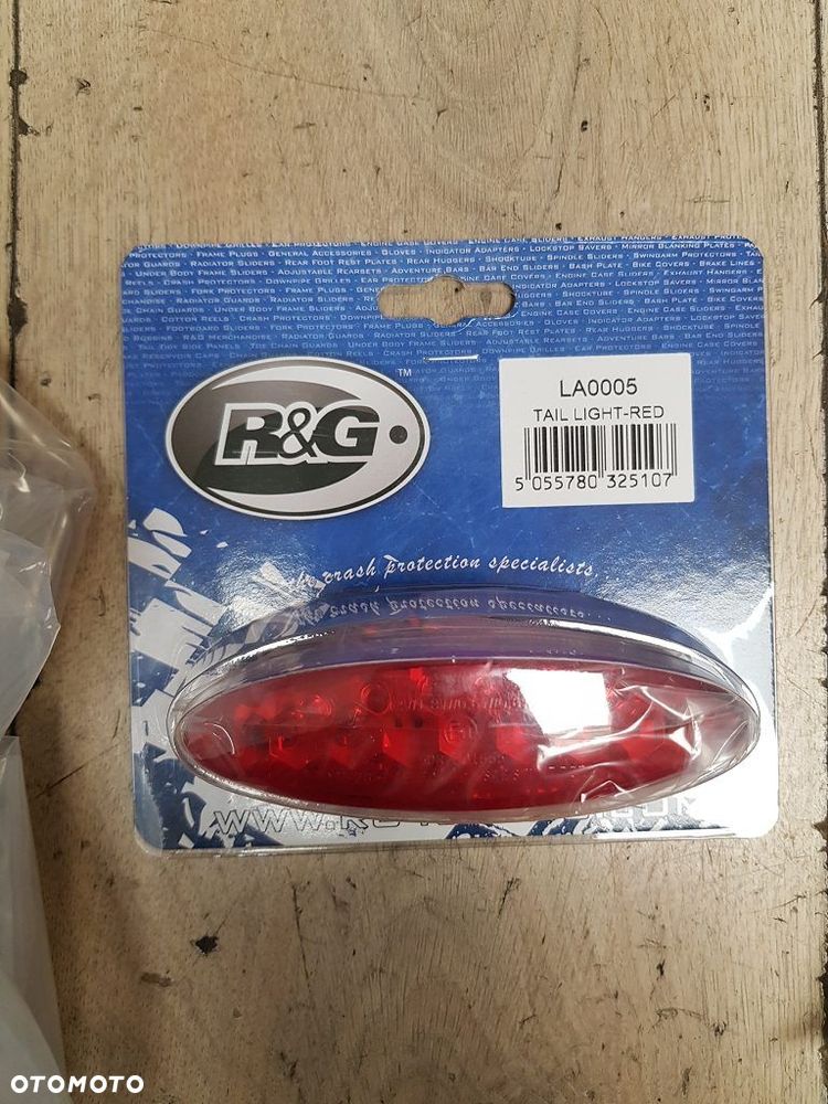 Uchwyt tablicy lampa R&G LP0150BK Honda CRF 250 Rally - 3