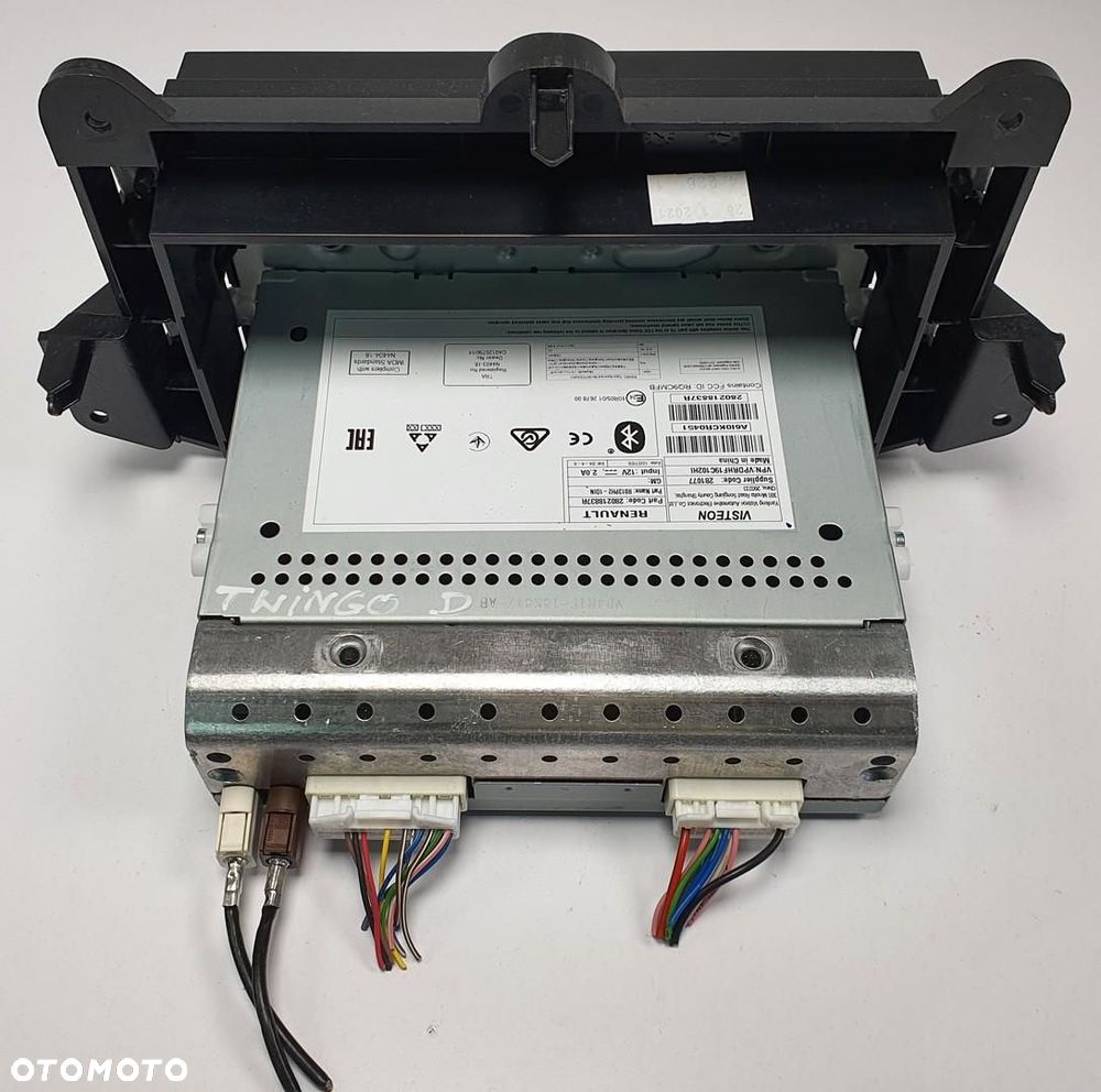 RADIO SAMOCHODOWE RENAULT TWINGO III 280218837R - 4