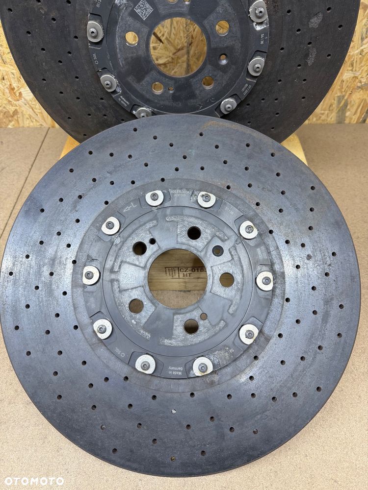 TARCZE HAMULCOWE CERAMICZNE PRZÓD AUDI A6 RS6 A7 RS7 C7 4G0 4G0615301AJ 4G0615302Q LEWA PRAWA - 25