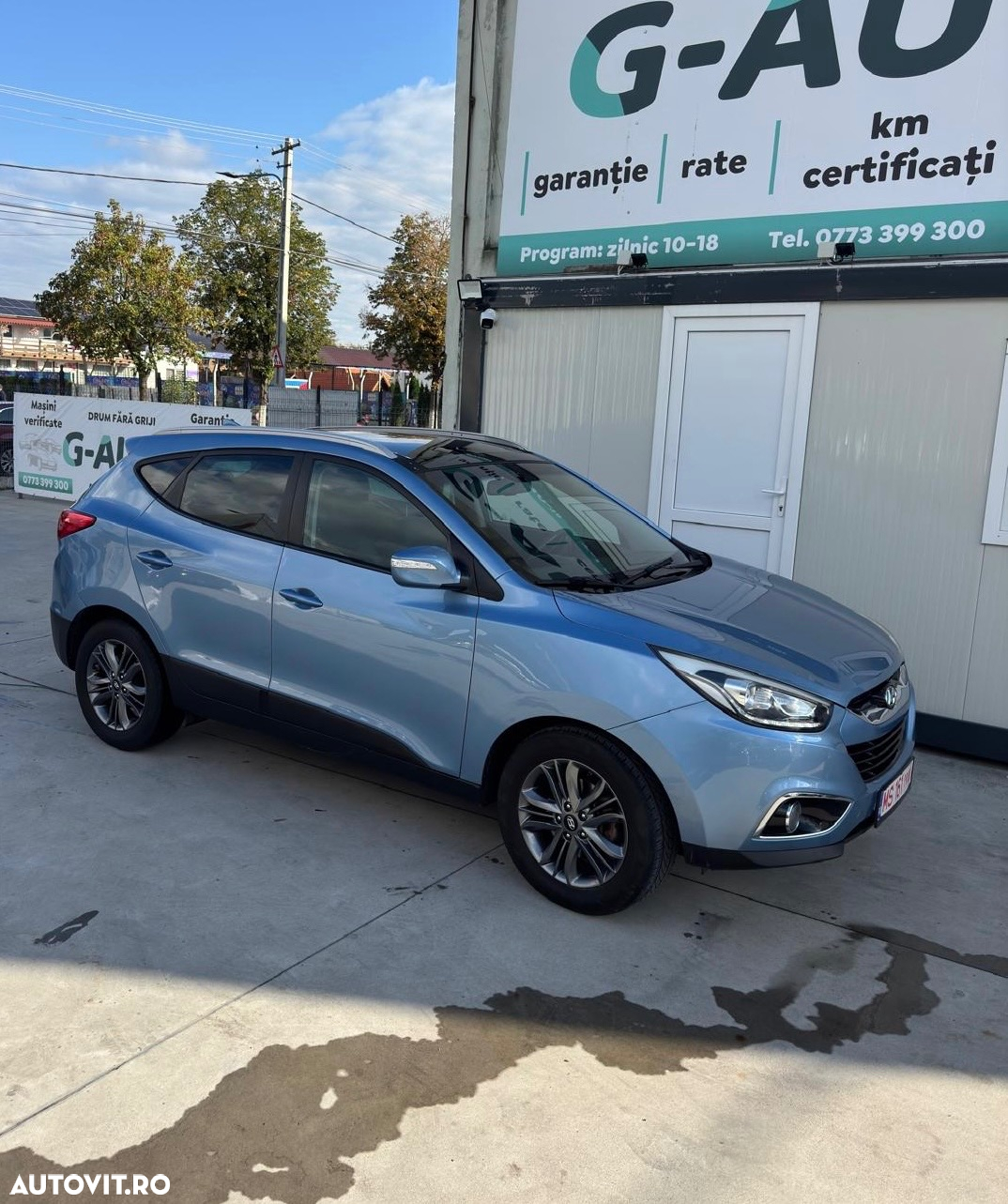 Hyundai ix35 1.7 CRDI 2WD blue Finale Silver - 4