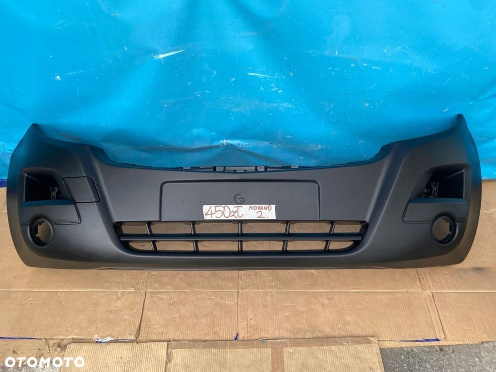Opel MOVANO 3 10 - zderzak przód przedni pod halogen NOWY ORYGINAŁ - 1