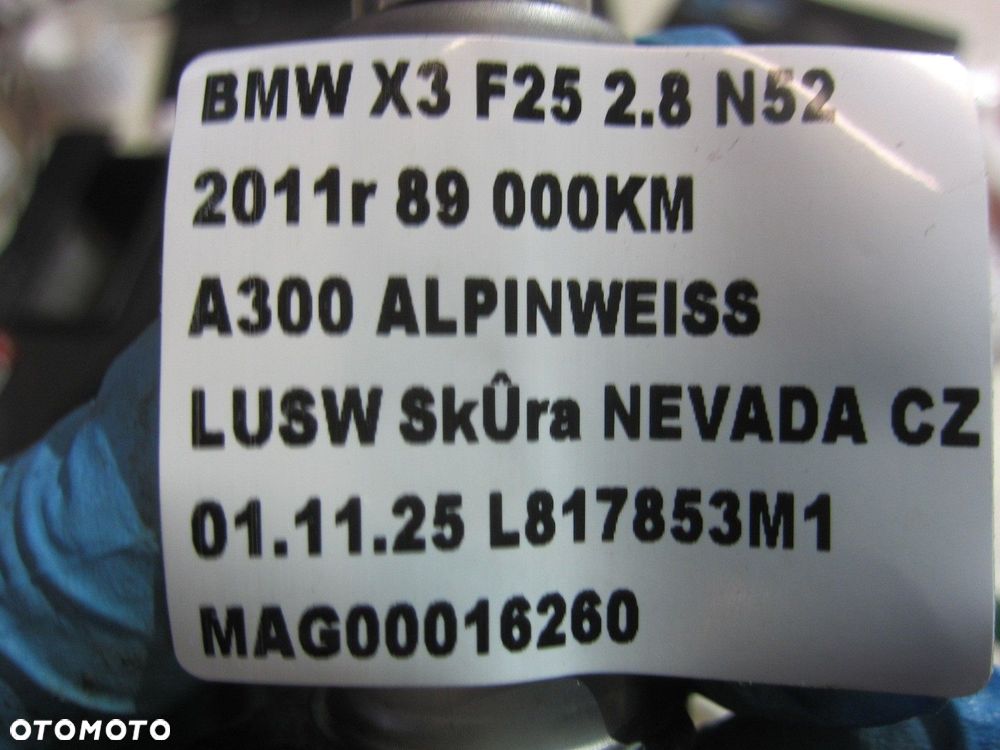 BMW F01 F10 F25 E90 E60 N52 N53 ELEKTROZAWÓR VANOSA 11367585425 11367516293 - 8
