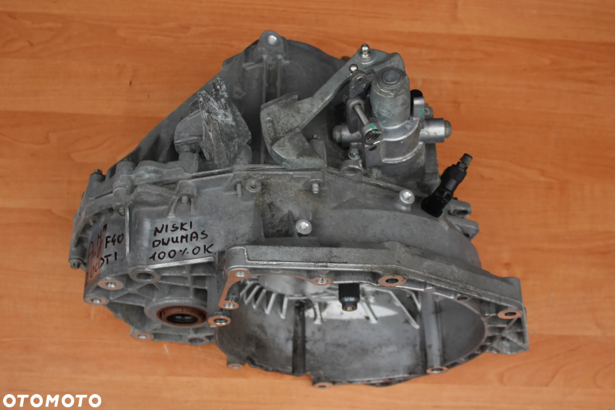 SKRZYNIA BIEGÓW MANUAL OPEL ASTRA J ZAFIRA C 2.0 CDTI F40 100% SPRAWNA DEMONTAŻ - 3